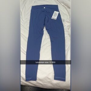 lululemon athletica Blue Leggings